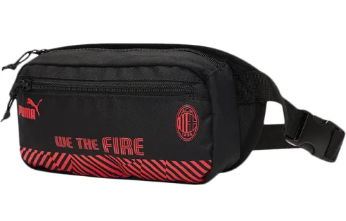 PUMA Fabric Crossbody Fanny Pack Regular Unisex Black/Red