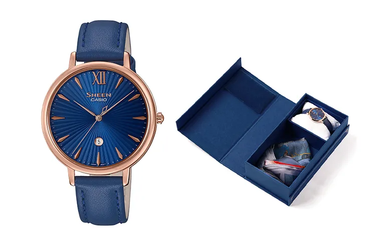CASIO Women's SHEEN Blue Watch