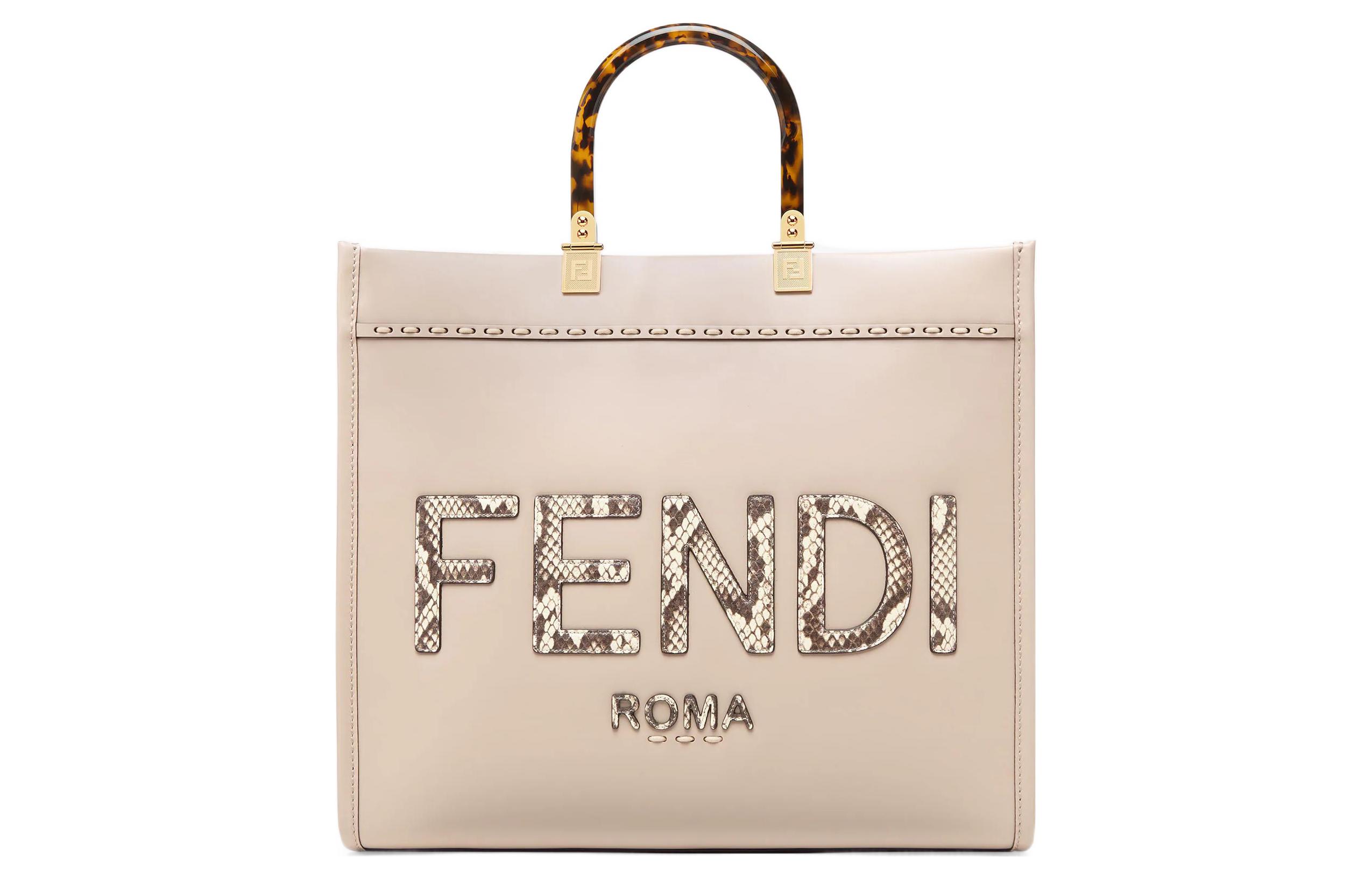 FENDI Sunshine Logo Tote