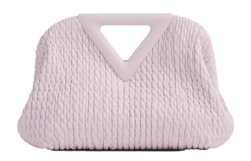 Bottega Veneta Sheepskin One Shoulder Handbag Small Women's Pink