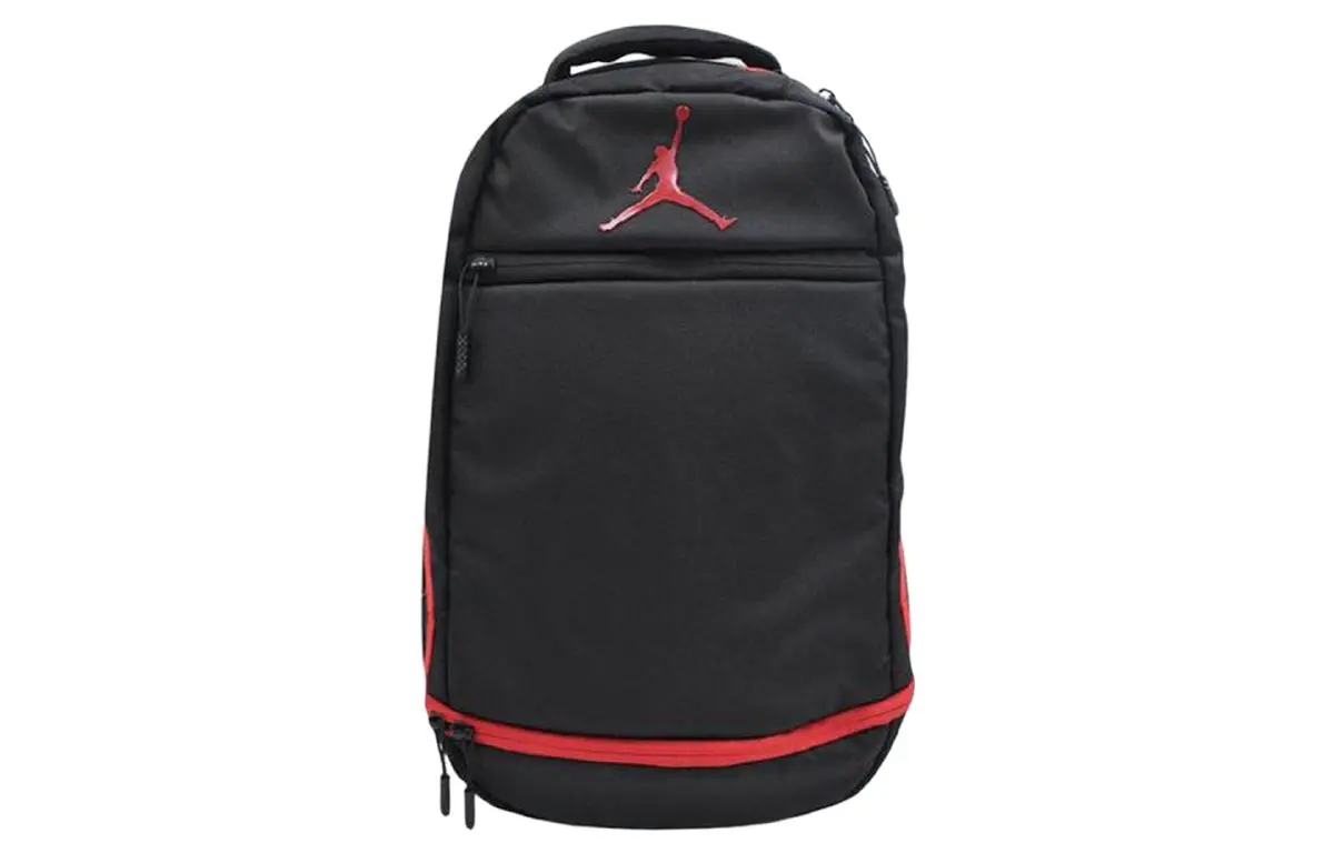 Jordan Polyester Backpack Regular Unisex Black