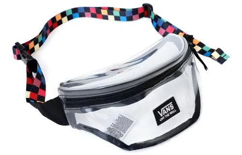Vans Polyurethane Fanny Pack Regular Unisex Transparent