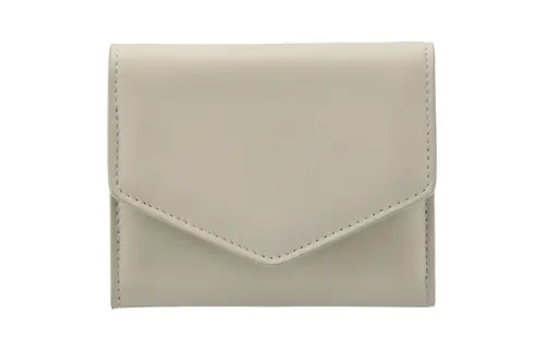 Maison Margiela Zip Closure Cow Leather Wallet Women's White