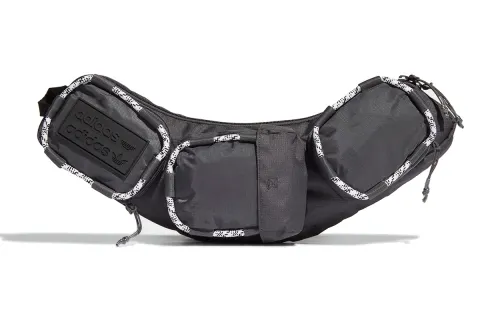Adidas Originals Trefoil Polyester Fanny Pack Regular Unisex Black