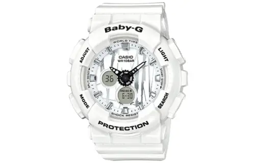 CASIO Women's BABY-G Silver Watch BA-120SP-7A