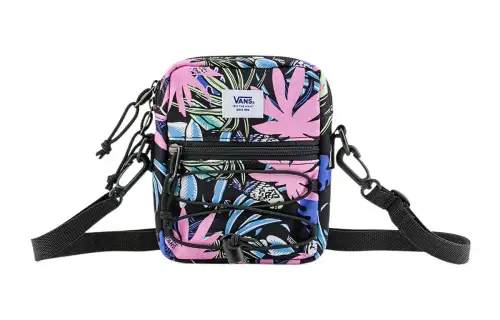 Vans Polyester Shoulder Bag, Crossbody Bag Unisex Multicolor