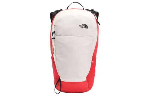 THE NORTH FACE 18L Backpack Outdoor Bag Nylon Fabric Vintage White & Horizon Red Men's