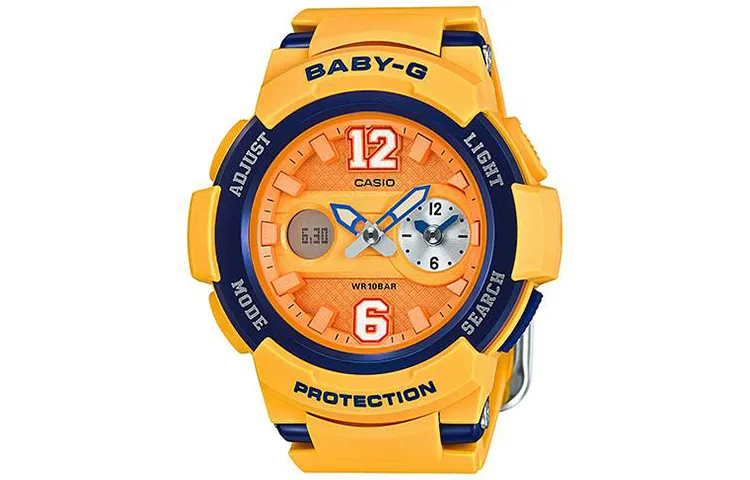 CASIO Women's BABY-G Yellow Watch BGA-210-4B