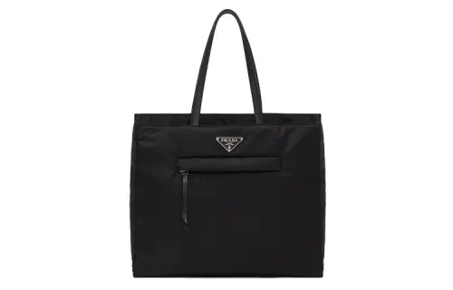 PRADA Nylon Tote Bag, Shopping Bag, Shoulder Bag, Handbag Women's Black