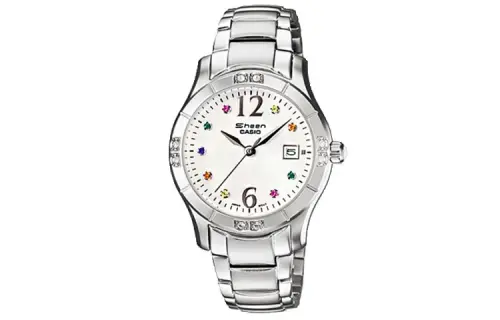 CASIO Women's SHEEN White Watch SHN-4019DP-7A