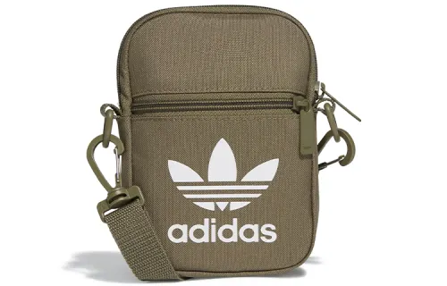 Adidas Originals Polyester Festival Bag, Shoulder Bag Unisex Khaki