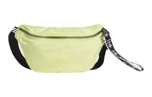 Adidas Originals Nylon Fabric Shoulder Bag, Crossbody Bag, Sling Bag, Fanny Pack Regular Unisex Lemon Yellow