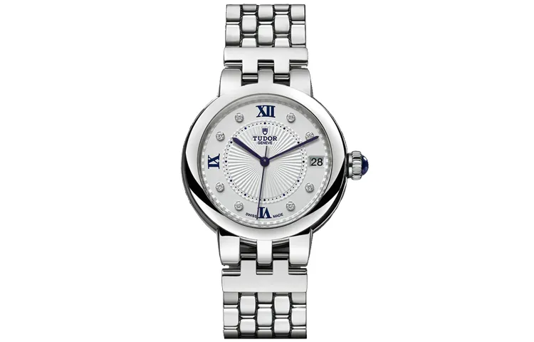 TUDOR Rose Collection Automatic Mechanical Movement Women's Watch 34mm White Dial