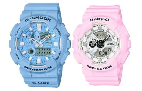 CASIO Unisex Pair Table Series White Watch