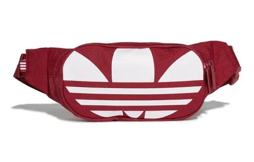 Adidas Originals Polyester Crossbody Bag, Sling Bag, Fanny Pack Regular Unisex Maroon