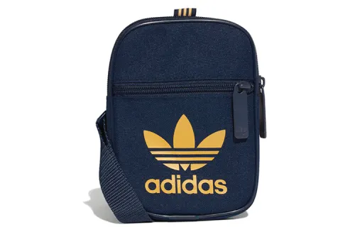 Adidas Originals Trefoil Fabric Shoulder Bag, Crossbody Bag Regular Unisex Navy Blue