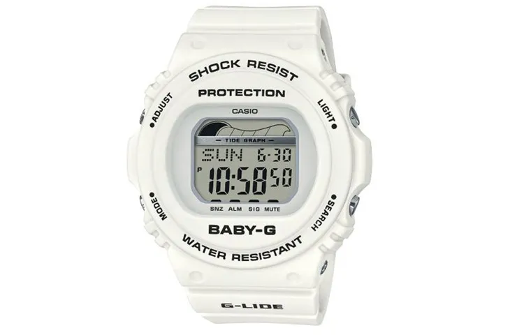 CASIO Women's BABY-G 45mm White Watch BLX-570-7ER