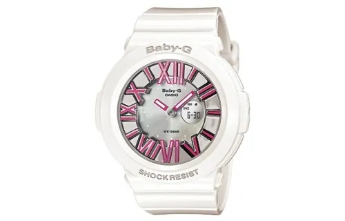 CASIO Women's BABY-G Silver Watch BGA-160-7B2DR