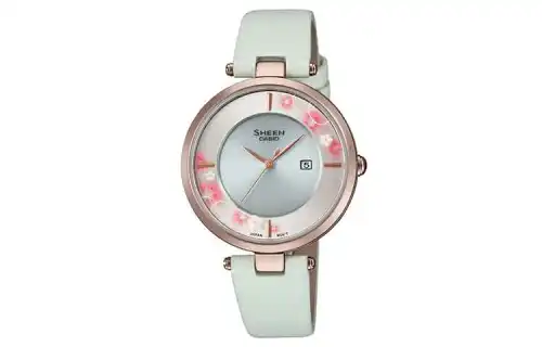CASIO Women's SHEEN Silver Watch