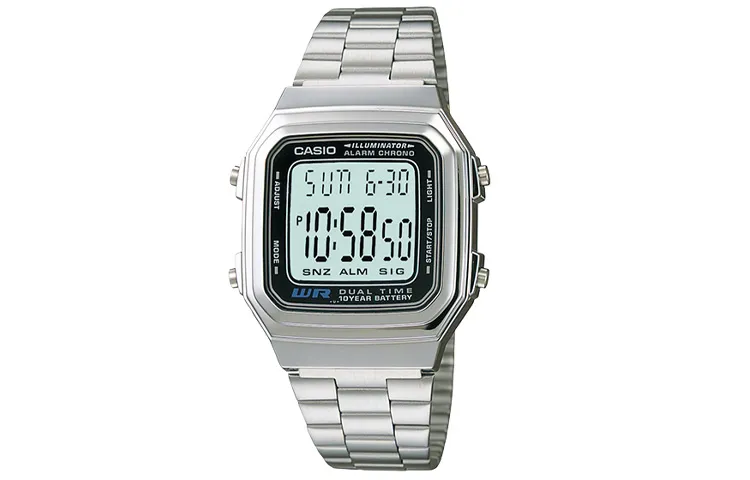 CASIO Men YOUTH Gray Watch A178WA-1A