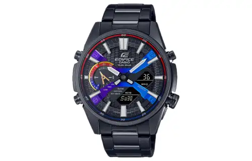 CASIO Men EDIFICE Black Watch ECB-S100HG-1A