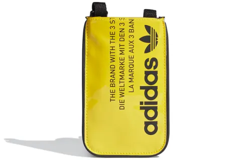 Adidas Originals Trefoil Artificial Leather Shoulder Bag Regular Unisex Yellow