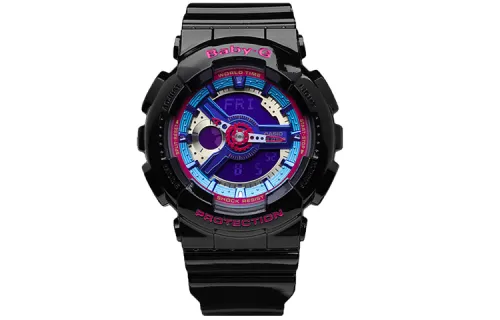 CASIO Women's BABY-G Blue Watch BA-112-1A