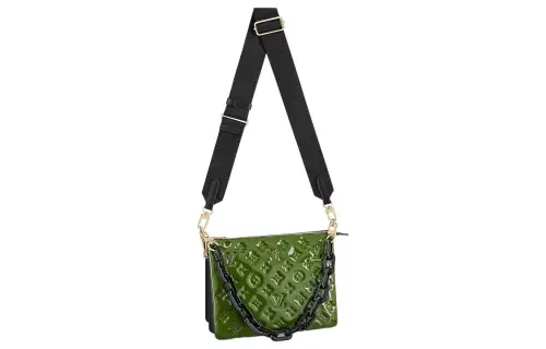 LOUIS VUITTON Coussin Pm Green/Black