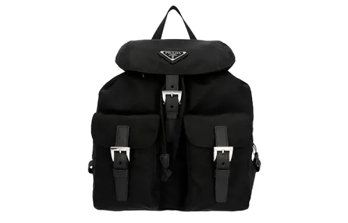 PRADA Re Nylon Backpack Unisex Black