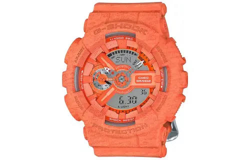 CASIO Women's Orange Watch GMA-S110HT-4A