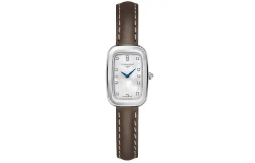 LONGINES Rider Collection Quartz Movement Women's Watch 19.2*28mm White Dial Stainless Steel Case