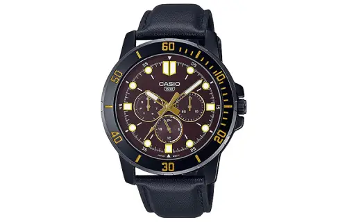 CASIO Men Standard Series Red Watch MTP-VD300BL-5E