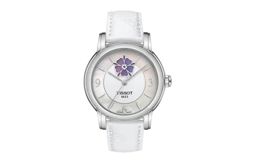 TISSOT Heart Collection Automatic Mechanical Movement Women's Watch 35mm White Dial Stainless Steel Case