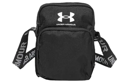 Under Armour Polyester Shoulder Bag, Crossbody Bag Regular Unisex Black