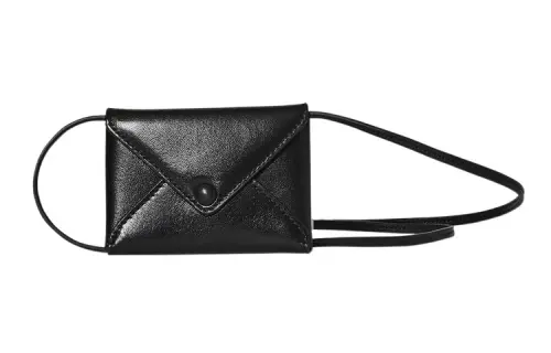 THE ROW Sheepskin Shoulder Bag Women's Black
