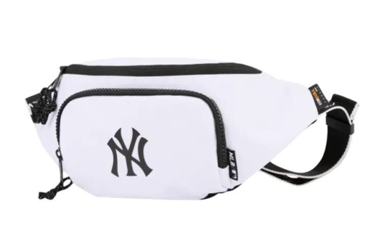 MLB New York Yankees Canvas Bag Fanny Pack Regular Unisex White