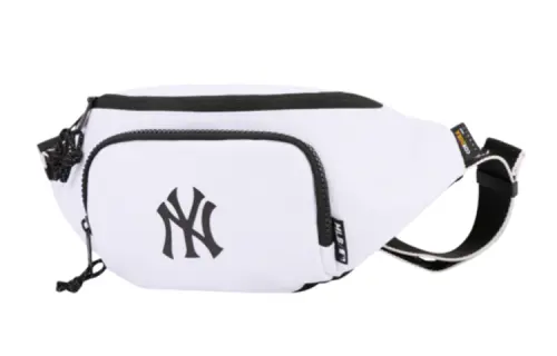 MLB New York Yankees Canvas Bag Fanny Pack Regular Unisex White