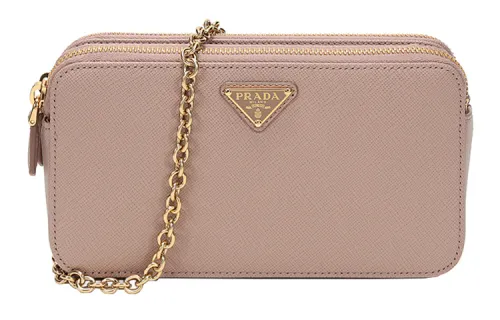 PRADA Cow Leather Shoulder Bag Women's