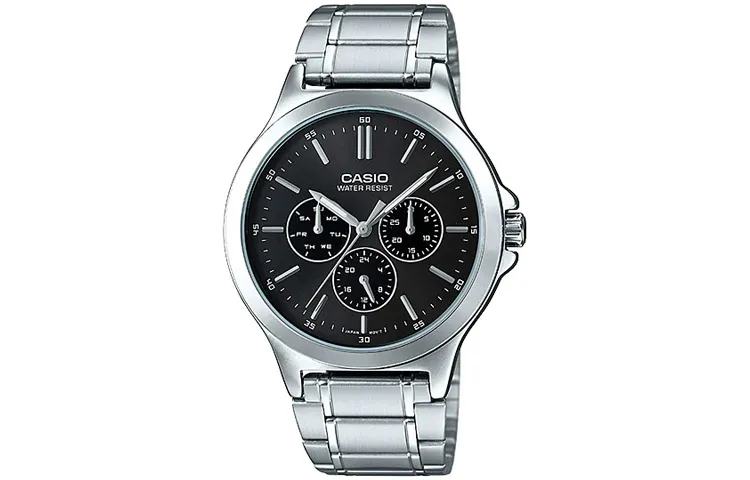 CASIO Men Standard Series Black Watch MTP-V300D-1A