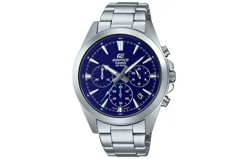 CASIO Women's EDIFICE Blue Watch EFV-630D-2AV