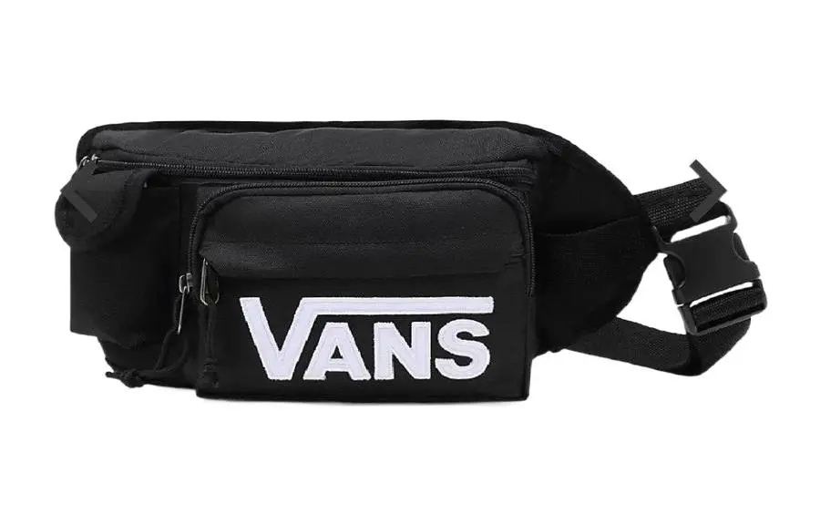 Vans Polyester Shoulder Bag, Crossbody Bag, Fanny Pack Regular Men's Black