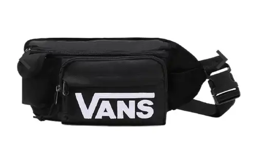 Vans Polyester Shoulder Bag, Crossbody Bag, Fanny Pack Regular Men's Black