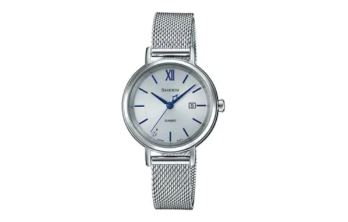 CASIO Women's SHEEN Silver Watch SHS-D300M-7APR