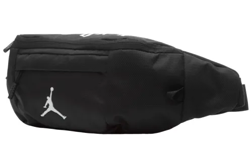 Jordan Polyester Crossbody Bag, Fanny Pack Regular Unisex Black