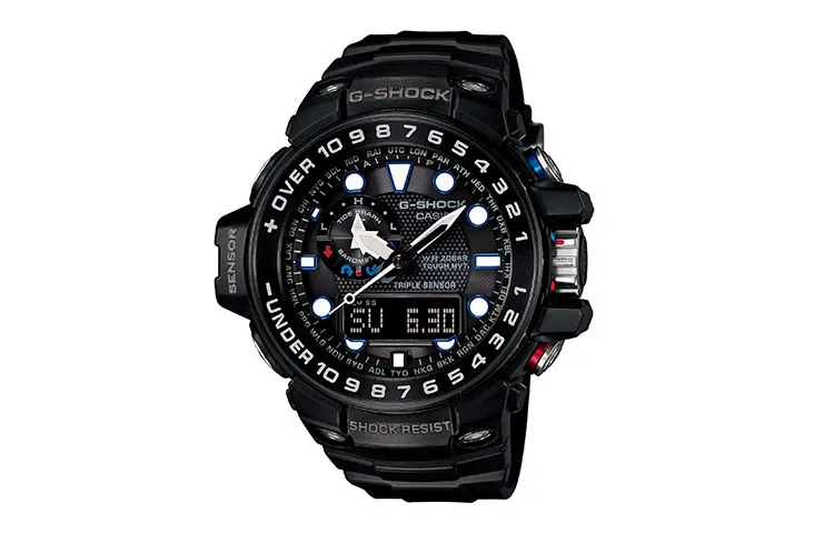 CASIO Men MASTER OF G-SEA Series Black Watch GWN-1000B-1A