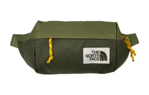 THE NORTH FACE 4L Fanny Pack Outdoor Bag Fabric Army Green Unisex