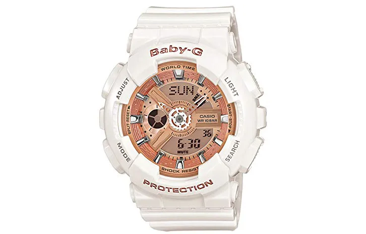 CASIO BABY G BABY G Unicorn Quartz Movement Resin Strap Watch Women's Watch Gold Dial