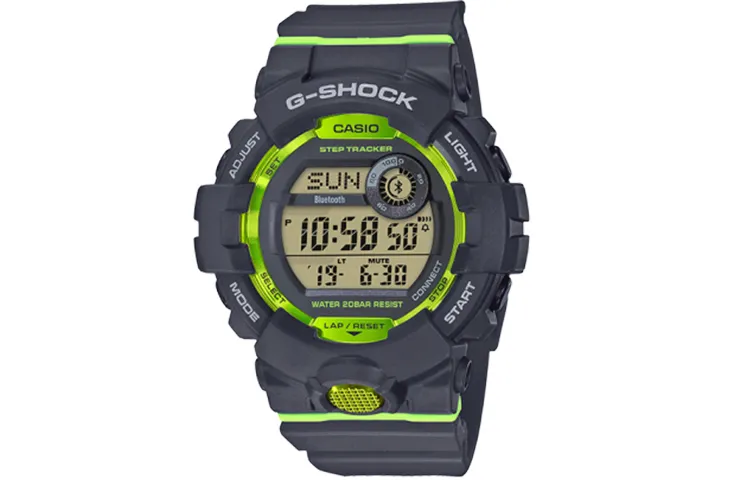 CASIO Men G-SQUAD Series Gray Watch GBD-800-8PR