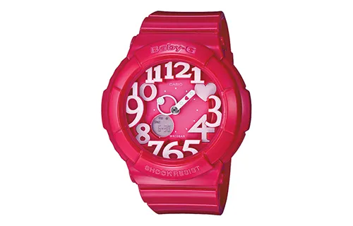 CASIO Women's BABY-G Pink Watch BGA-130-4B