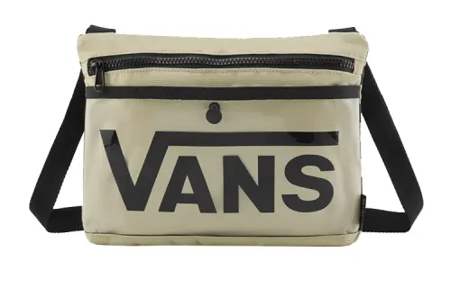 Vans Pu Shoulder Bag, Crossbody Bag Unisex Khaki